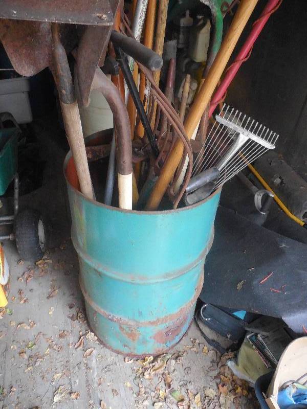 lot 27 image: Massive Lot of Long Handle Tools