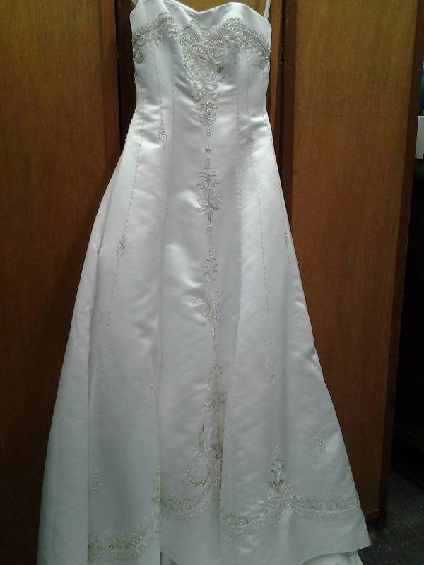 P.C. Marys Size 8 White Beaded