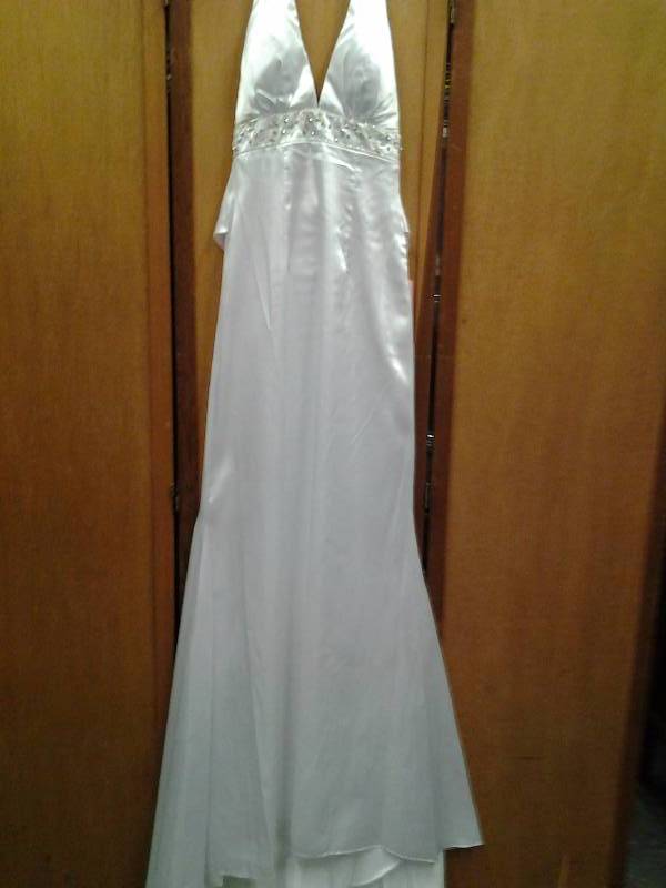 No Brand Size 4 White Beaded Rhinestones