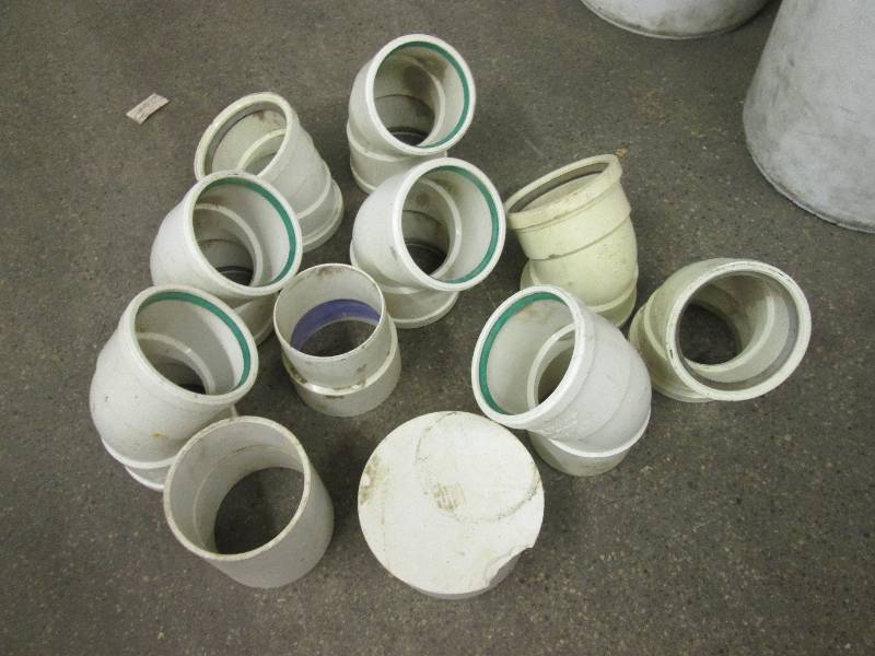 lot 13 image: lot of 6 heavy duty gasketed sewer...