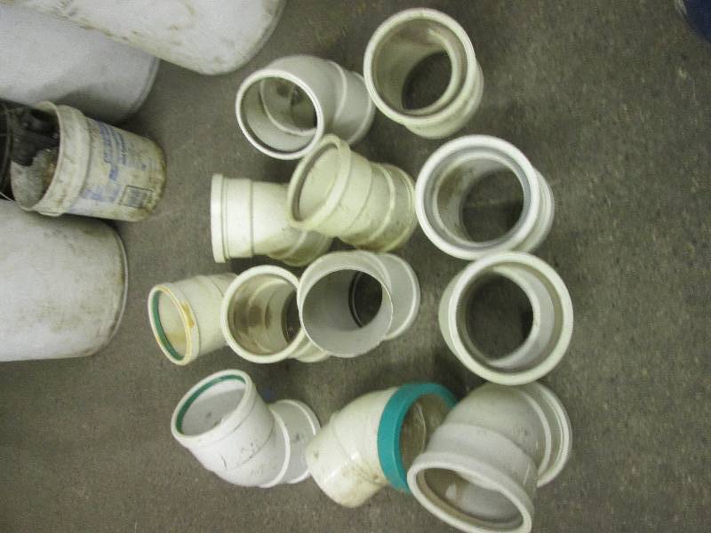 lot 14 image: lot of 6 heavy duty gasketed sewer...