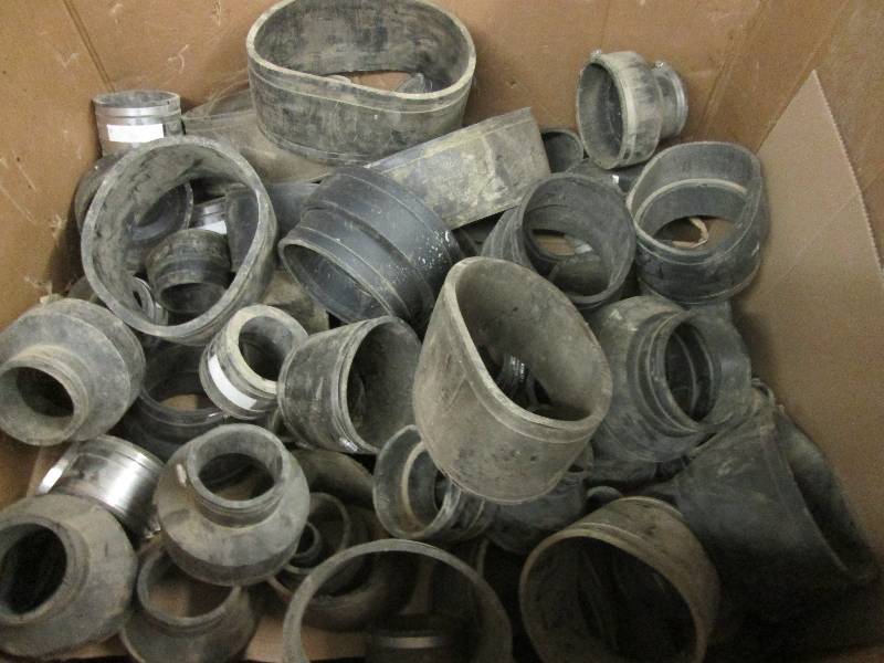 lot 25 image: big lot of fernco fittings ...