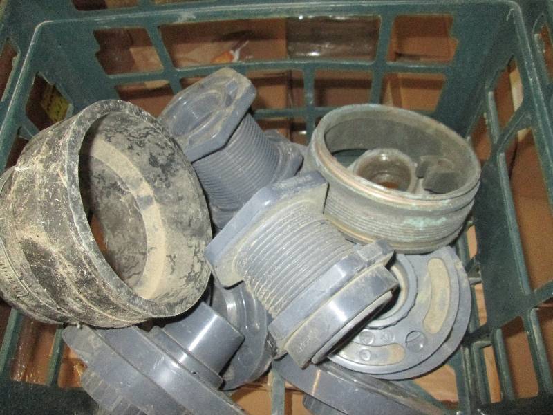 lot 36 image: lot of hayward fittings and other m...