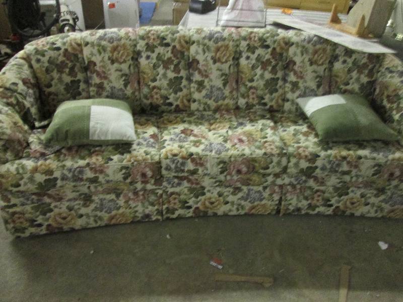 lot 44 image: couch measures 94 w x 34 deep in ...