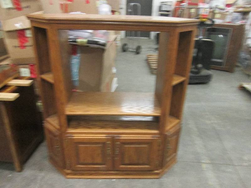 lot 49 image: entertainment center 47W x 16.5 D...