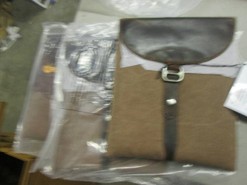 lot 63 image: 3 new i-pad pull up leather wash ca...