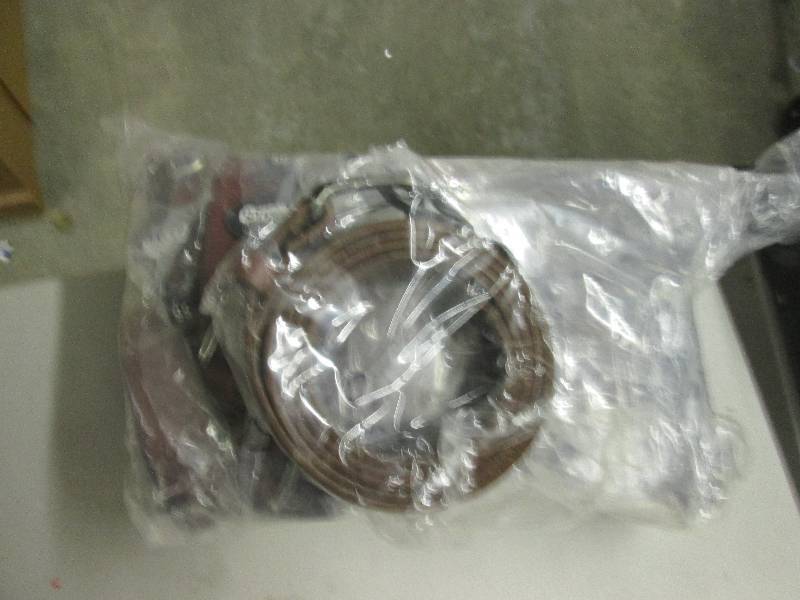 lot 84 image: 14 canyon size 56 leather  belts ...
