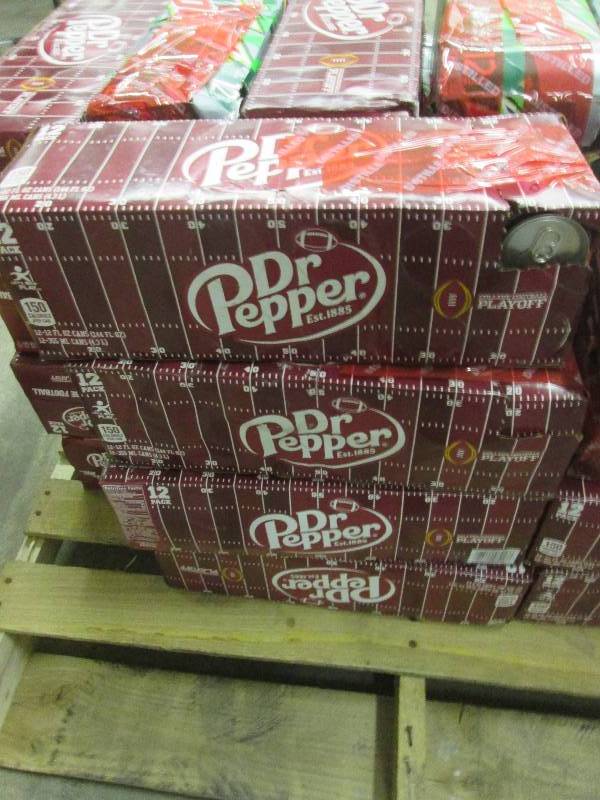 lot 110 image: 4-12 packs of dr.pepper best buy da...
