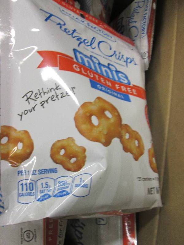 lot 128 image: 1 case of 125oz snack factory pret...