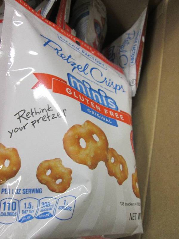 lot 129 image: 1 case of 125oz snack factory pret...