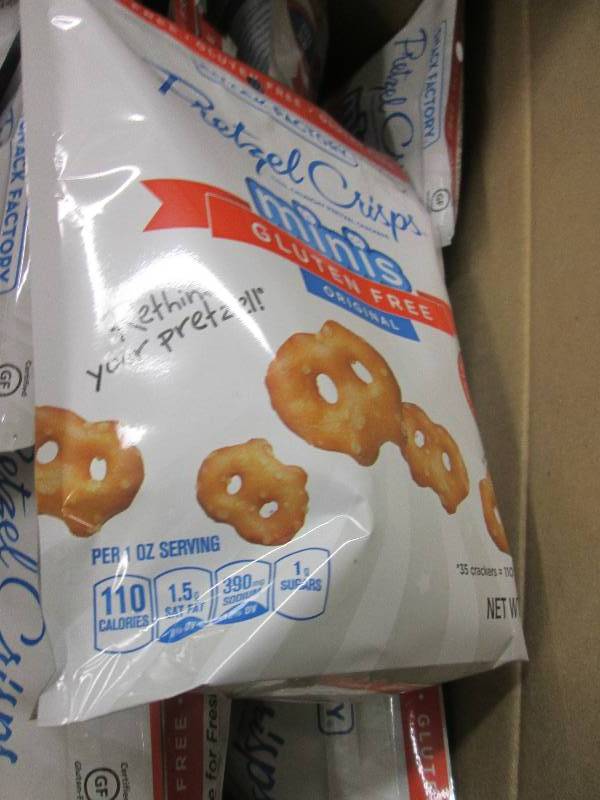 lot 131 image: 1 case of 125oz snack factory pret...