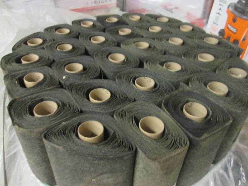 lot 164 image: pallet of 28 bundles of 19  black ...