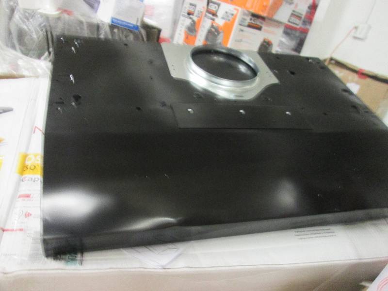 lot 175 image: nutone osmos 30 black range hood ...