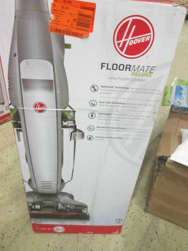 lot 191 image: hoover floor mate deluxe hard floor...