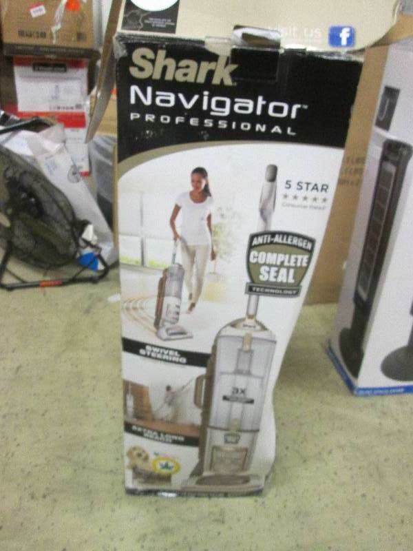 lot 207 image: shark navigator professional vacum ...