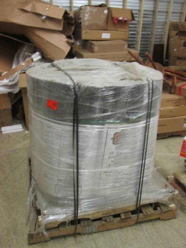 lot 220 image: pallet of 28 bundles of 19  black ...