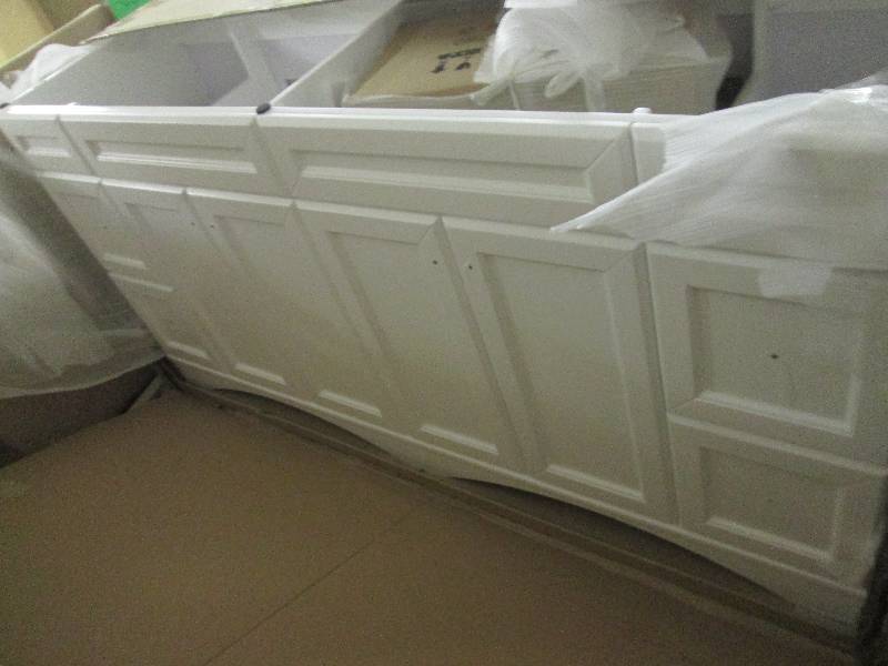 lot 230 image: white vanity 71 Wx21D x 35 T ope...
