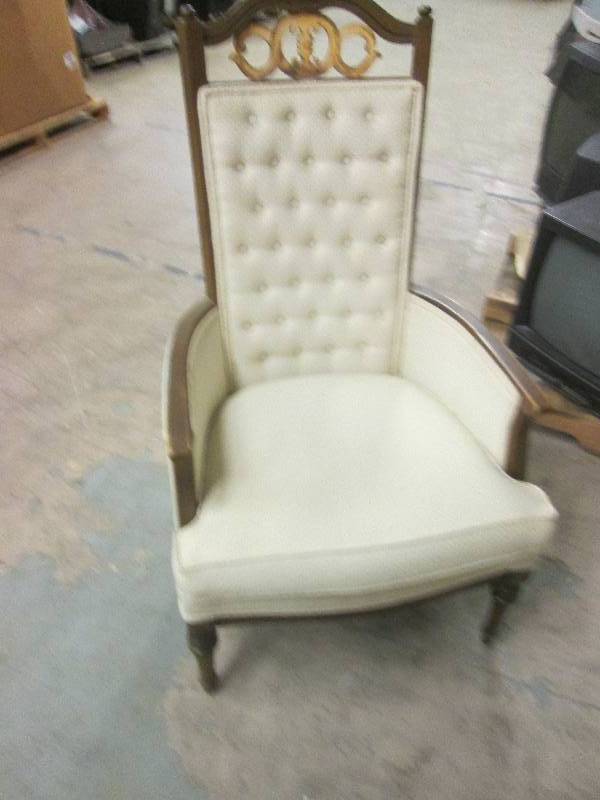 lot 237 image: white chair ...