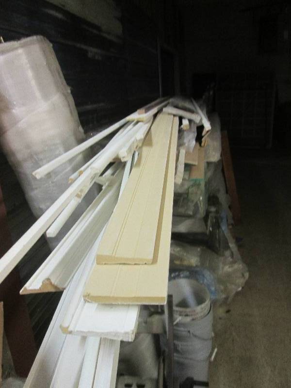 lot 238 image: lot of trim some is 16 ft long ...