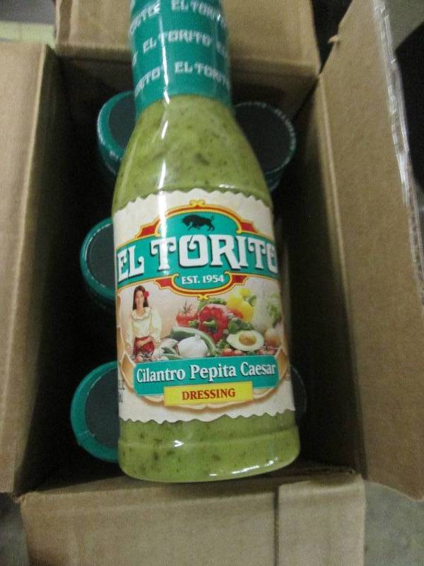 lot 242 image: 5 cases of el torito cilantro pepit...