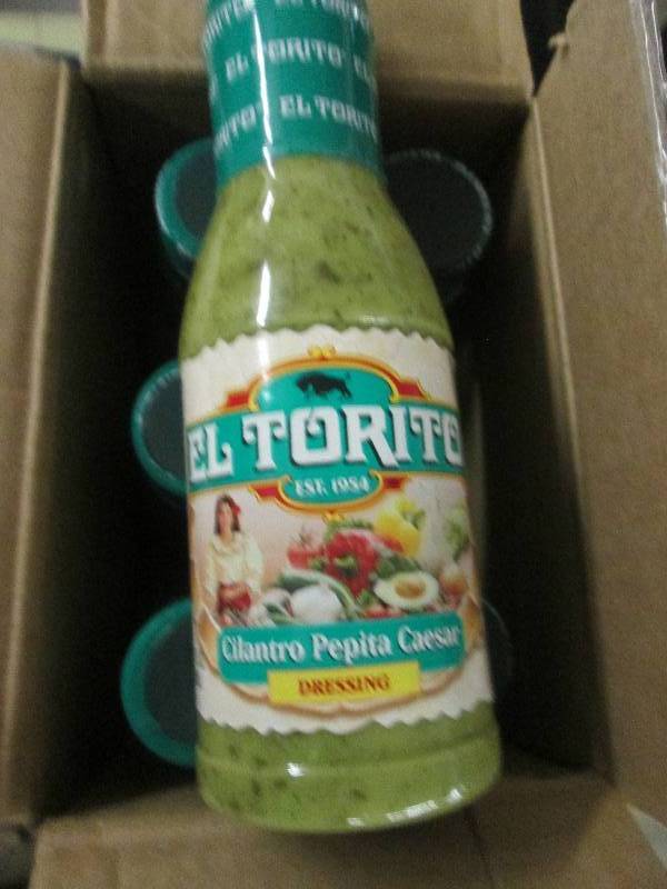 lot 244 image: 5 cases of el torito cilantro pepit...