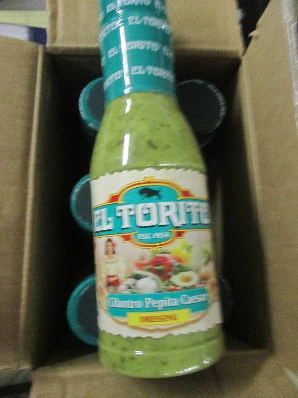 lot 246 image: 5 cases of el torito cilantro pepit...