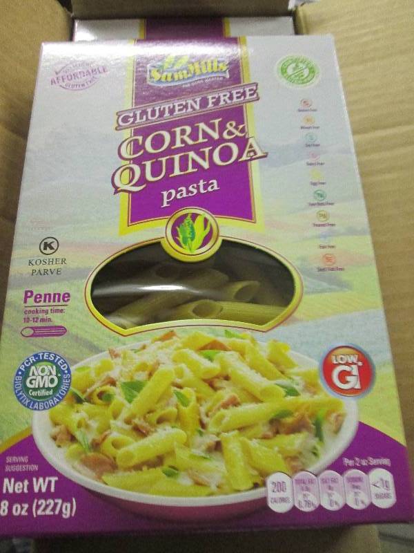 lot 254 image: 4 cases of sam mills gluten free co...