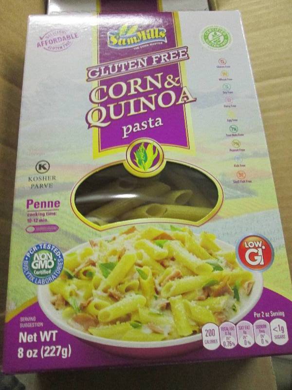 lot 258 image: 4 cases of sam mills gluten free co...