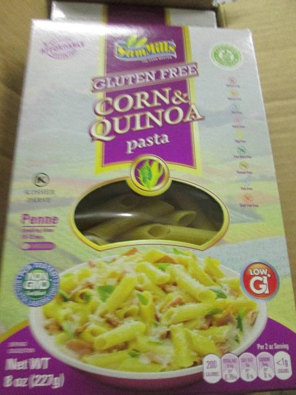 lot 261 image: 4 cases of sam mills gluten free co...