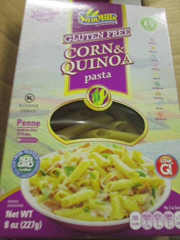 lot 262 image: 4 cases of sam mills gluten free co...