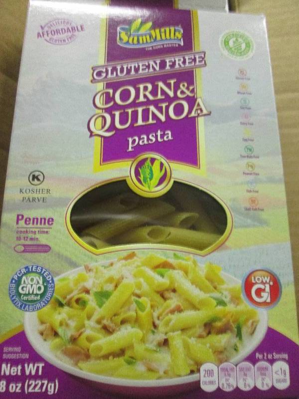 lot 263 image: 4 cases of sam mills gluten free co...