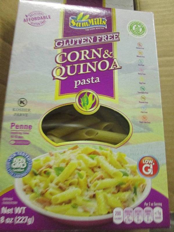 lot 267 image: 8 cases of sam mills gluten free co...