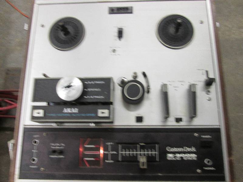 lot 275 image: custom deck X-200D solid state reel...