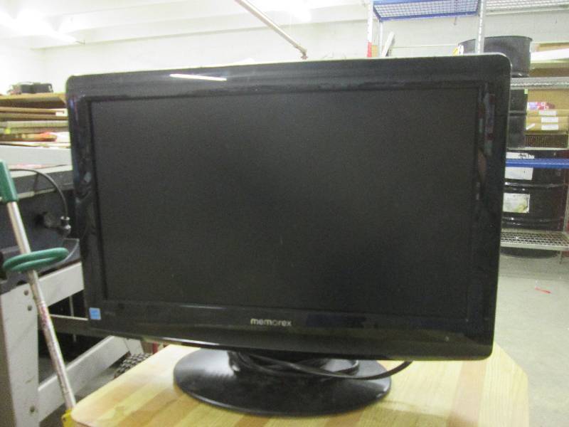lot 287 image: memorex LCD t.v. 18.5 model # MLT1...