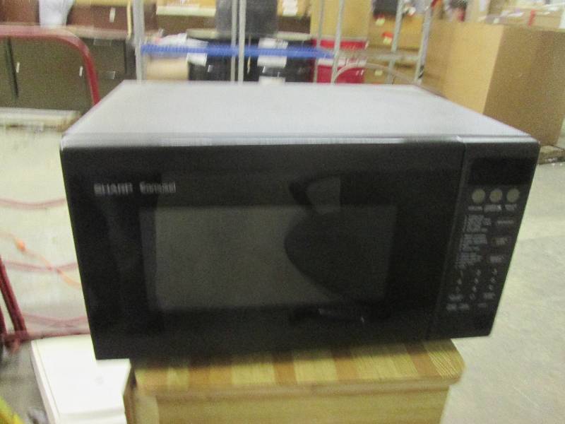 lot 290 image: sharp carousel microwave tested and...