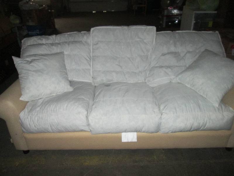 lot 297 image: new downfilled couch from jcpennys ...