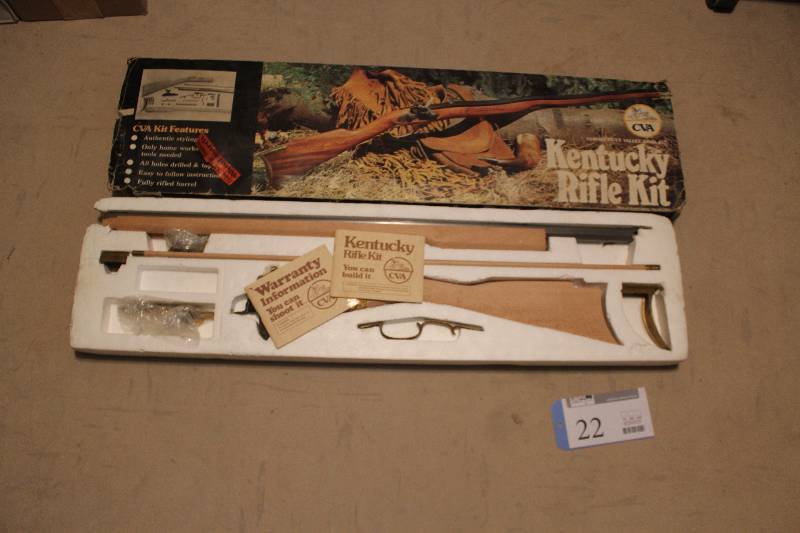 lot 22 image: Conneticut Valley Arms Inc. 45 Cal. Kentucky Rifle Kit