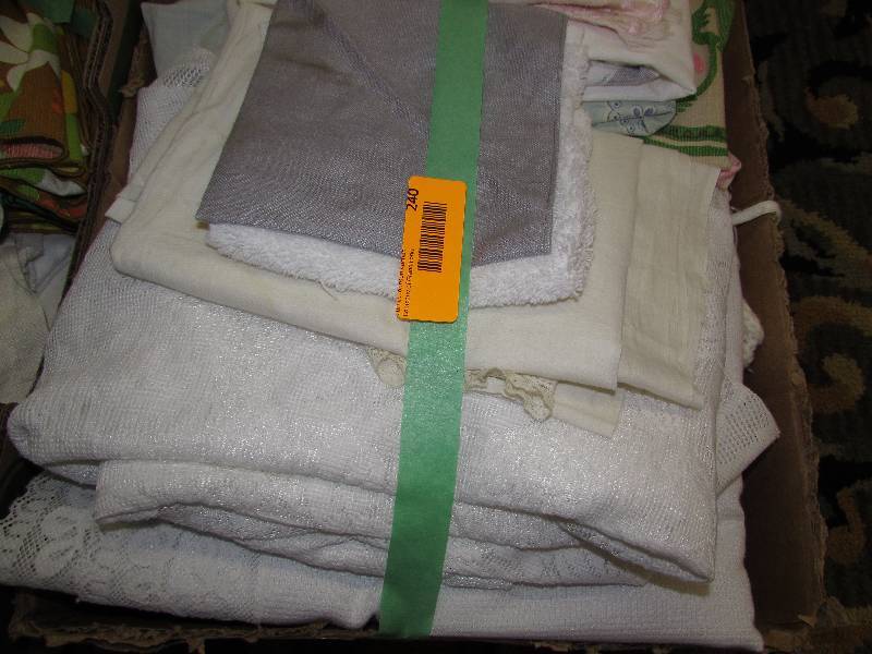 lot 240 image: MISC LINENS