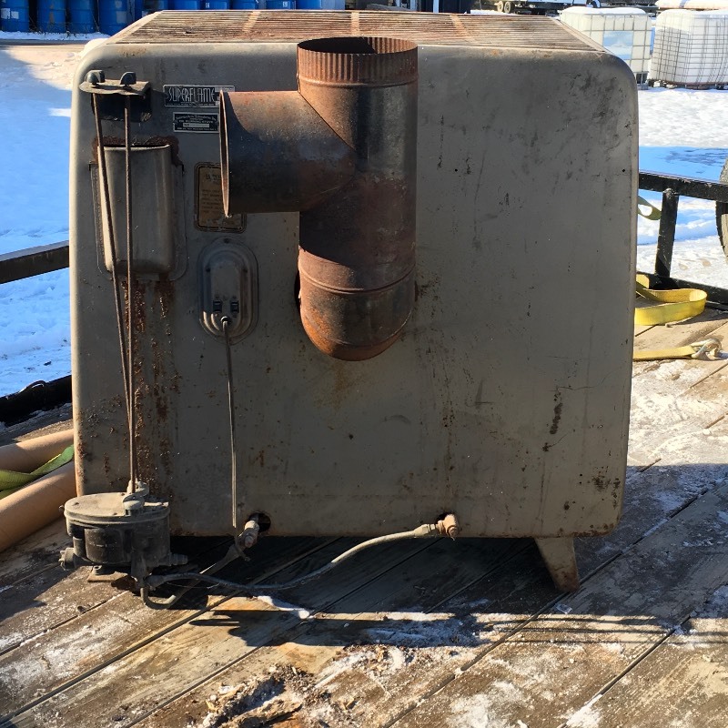 SUPER FLAME DELUXE FUEL OIL HEATER NOVEMBER CONSIGNMENT AUCTION AND