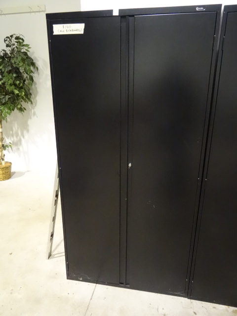 Global metal 2 door cabinet. 4 shel...