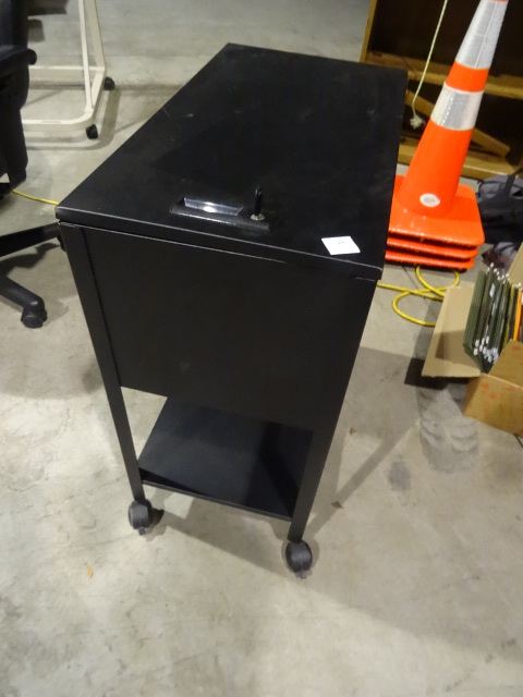 Roll around hanging file cabinet. W...