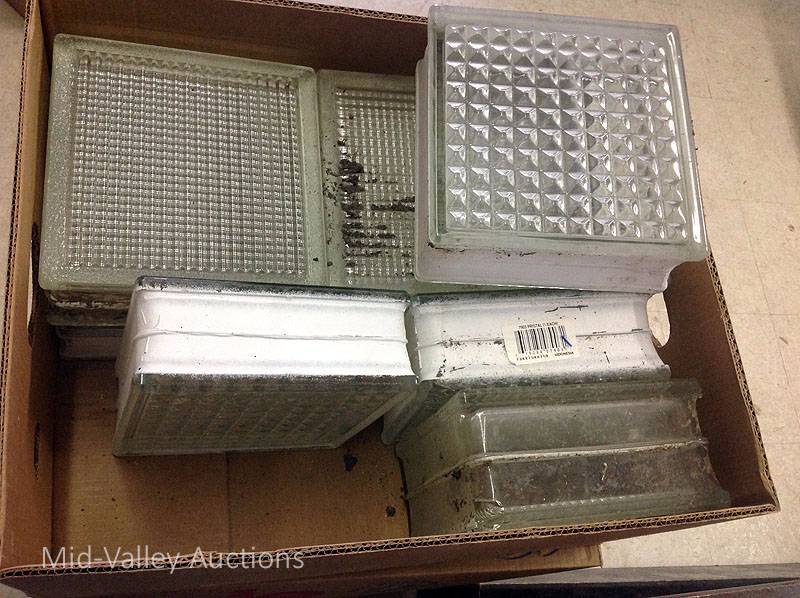 lot 12 image: Glass blocks