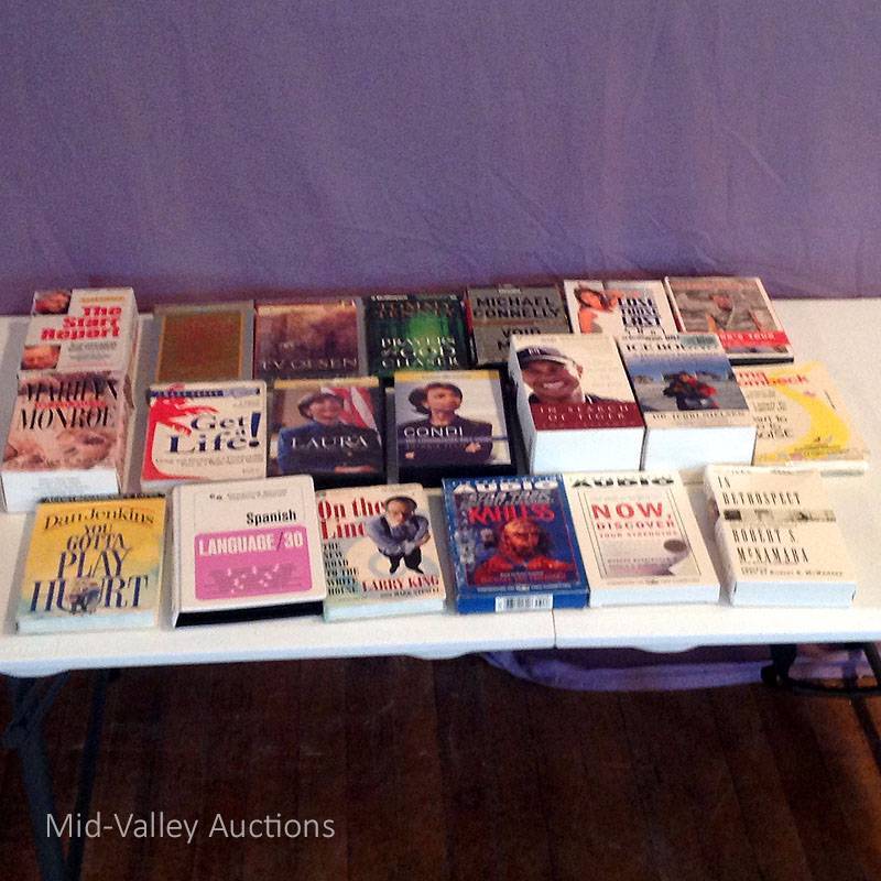 lot 19 image: Cassette Audio Books