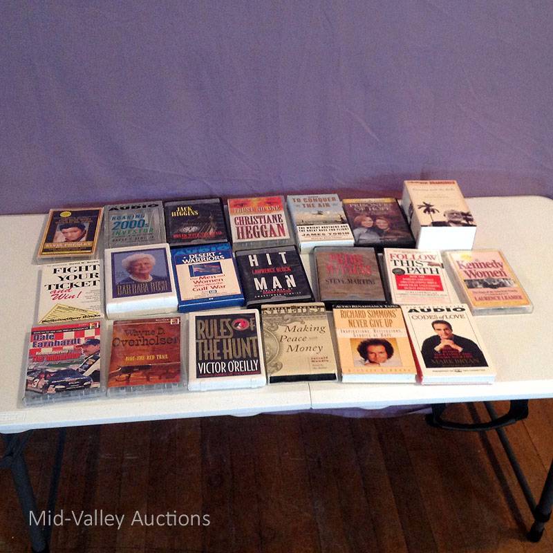 lot 30 image: Cassette Audio Books 2