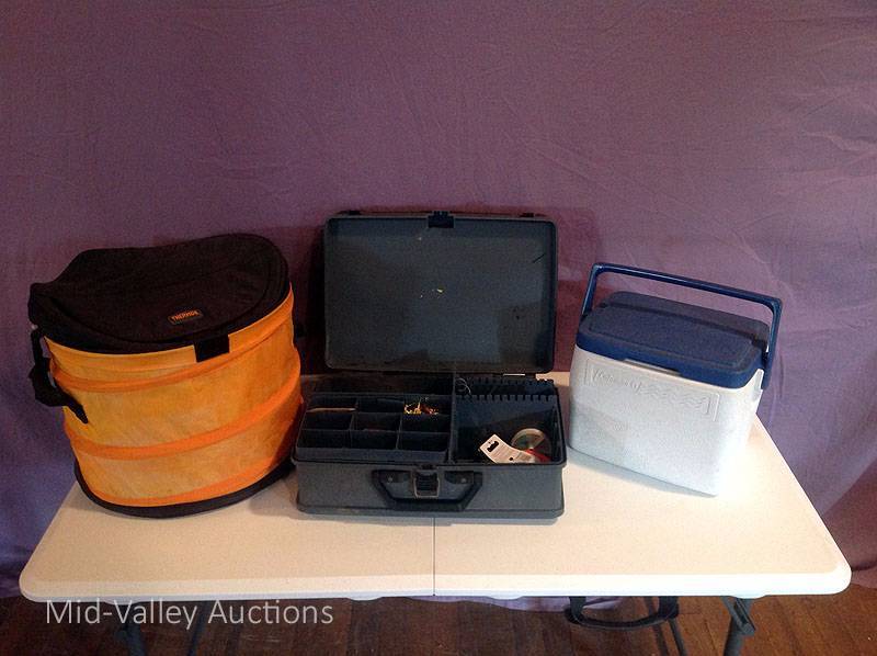 lot 31 image: Tackle Box & Coolers