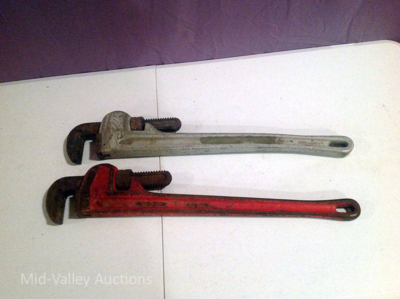 lot 103 image: Pipe Wrenches