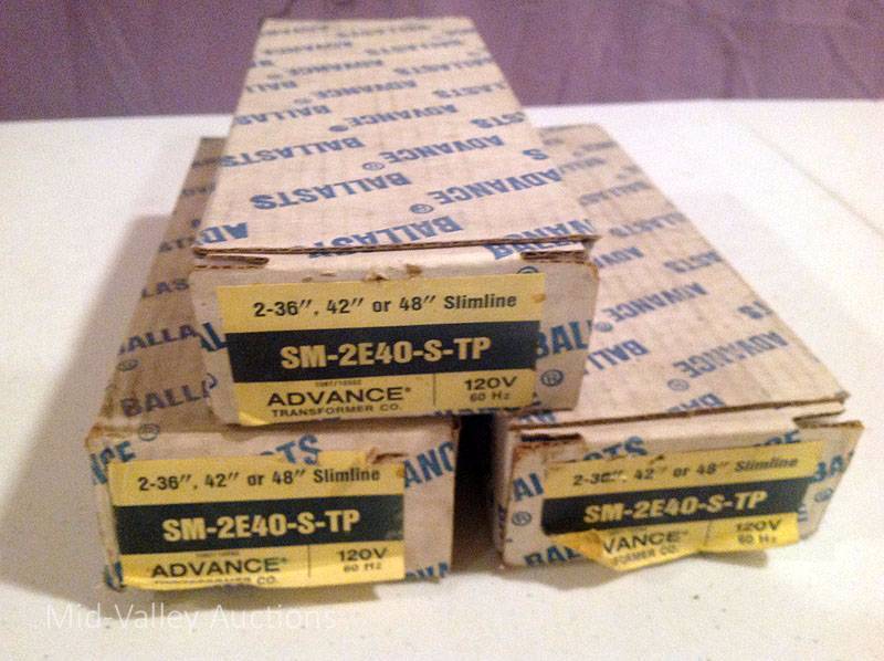 lot 108 image: 3 New Ballasts
