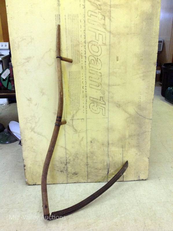 lot 156 image: Large Vintage Scythe