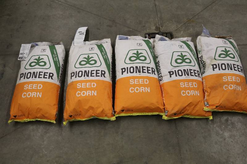 lot 27 image: Pioneer Seed Corn