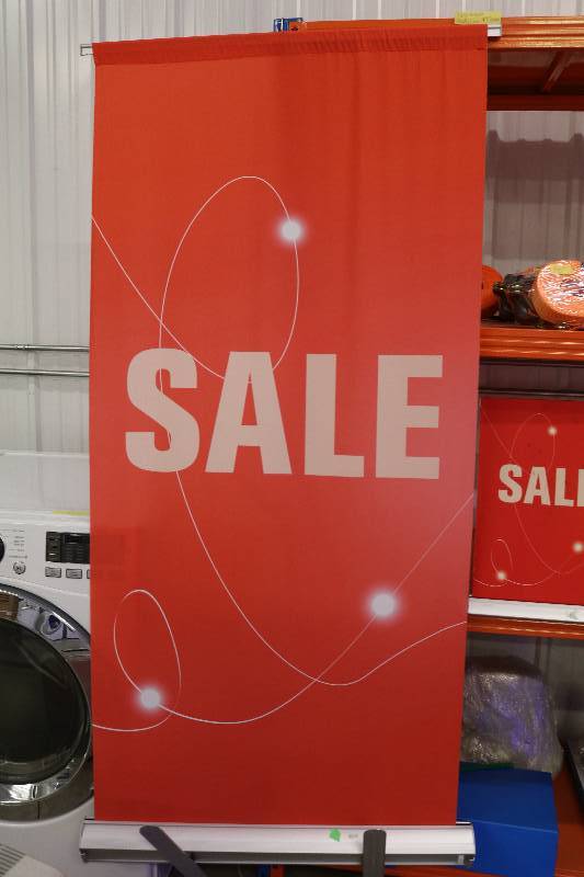 lot 39 image: SALE Banner Stands